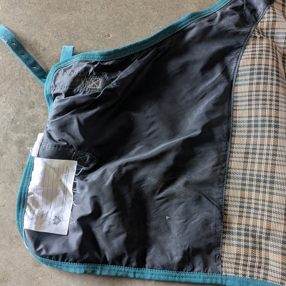 Kensington Horse Fly Sheet Blanket Size 76 - Picture 6 of 9